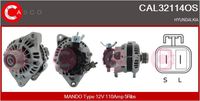 CASCO CAL32114OS - Alternador - Reman - No Core Value