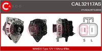 CASCO CAL32117AS - Alternador - Brand New HQ