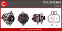 CASCO CAL32122GS - Alternador - Genuine