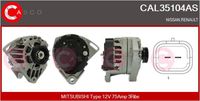 CASCO CAL35104AS - Alternador - Brand New HQ
