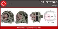 CASCO CAL35259AS - Alternador - Brand New HQ