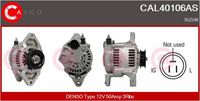 CASCO CAL40106AS - Alternador - Brand New HQ