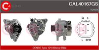 CASCO CAL40167GS - Alternador - Genuine