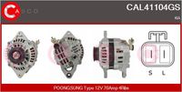 CASCO CAL41104GS - Alternador - Genuine