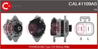 CASCO CAL41109AS - Alternador - Brand New HQ
