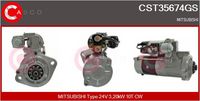 CASCO CST35674GS - Motor de arranque - Genuine