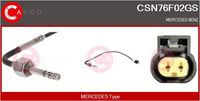 BOSCH 0986259169 - Sensor, temp. gas escape