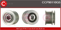 CASCO CCP90110GS - Polea, alternador - Genuine