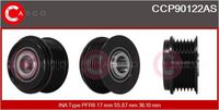 CASCO CCP90122AS - Polea, alternador - Brand New HQ