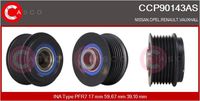 CASCO CCP90143AS - Polea, alternador - Brand New HQ