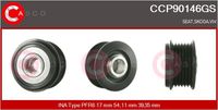 CASCO CCP90146GS - Polea, alternador - Genuine