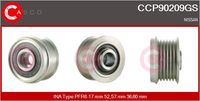CASCO CCP90209GS - Polea, alternador - Genuine