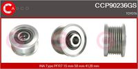 CASCO CCP90236GS - Polea, alternador - Genuine