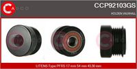 CASCO CCP92103GS - Polea, alternador - Genuine