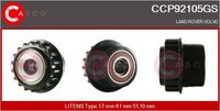 CASCO CCP92105GS - Polea, alternador - Genuine