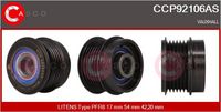 CASCO CCP92106AS - Polea, alternador - Brand New HQ