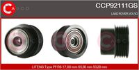 CASCO CCP92111GS - Polea, alternador - Genuine