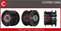 CASCO CCP92112AS - Polea, alternador - Brand New HQ