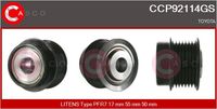 CASCO CCP92114GS - Polea, alternador - Genuine