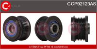 CASCO CCP92123AS - Polea, alternador - Brand New HQ