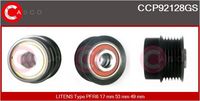 CASCO CCP92128GS - Polea, alternador - Genuine