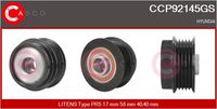 CASCO CCP92145GS - Polea, alternador - Genuine