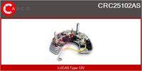 CASCO CRC25102AS - Rectificador, alternador - Brand New HQ