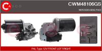 CASCO CWM48106GS - Motor del limpiaparabrisas - Genuine
