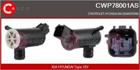 CASCO CWP78001AS - Bomba de agua de lavado, lavado de parabrisas - Brand New HQ