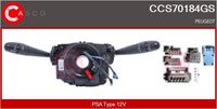 CASCO CCS70184GS - Conmutador en la columna de dirección - Genuine
