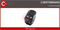 CASCO CWR70004AS - Interruptor, elevalunas - Brand New HQ