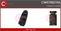 CASCO CWR70027AS - Interruptor, elevalunas - Brand New HQ