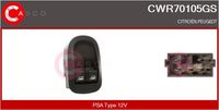 CASCO CWR70105GS - Interruptor, elevalunas - Genuine