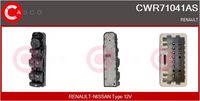 CASCO CWR71041AS - Interruptor, elevalunas - Brand New HQ