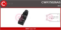CASCO CWR75026AS - Interruptor, elevalunas - Brand New HQ