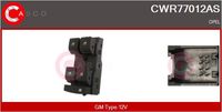 CASCO CWR77012AS - Interruptor, elevalunas - Brand New HQ