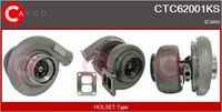 CASCO CTC62001KS - Turbocompresor, sobrealimentación - KAYOTAWA