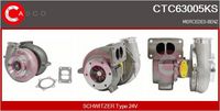 CASCO CTC63005KS - Turbocompresor, sobrealimentación - KAYOTAWA