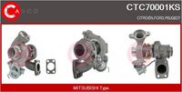 CASCO CTC70001KS - Turbocompresor, sobrealimentación - KAYOTAWA