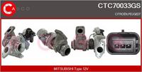 CASCO CTC70033GS - Turbocompresor, sobrealimentación - Genuine
