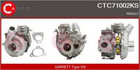 CASCO CTC71002KS - Turbocompresor, sobrealimentación - KAYOTAWA