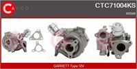 CASCO CTC71004KS - Turbocompresor, sobrealimentación - KAYOTAWA