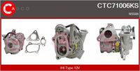 CASCO CTC71006KS - Turbocompresor, sobrealimentación - KAYOTAWA