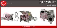 CASCO CTC71021KS - Turbocompresor, sobrealimentación - KAYOTAWA