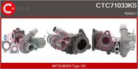 CASCO CTC71033KS - Turbocompresor, sobrealimentación - KAYOTAWA