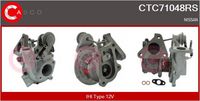 CASCO CTC71048RS - Turbocompresor, sobrealimentación - Reman