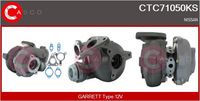 CASCO CTC71050KS - Turbocompresor, sobrealimentación - KAYOTAWA