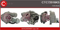 CASCO CTC72016KS - Turbocompresor, sobrealimentación - KAYOTAWA