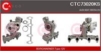 CASCO CTC73020KS - Turbocompresor, sobrealimentación - KAYOTAWA