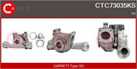 CASCO CTC73035KS - Turbocompresor, sobrealimentación - KAYOTAWA